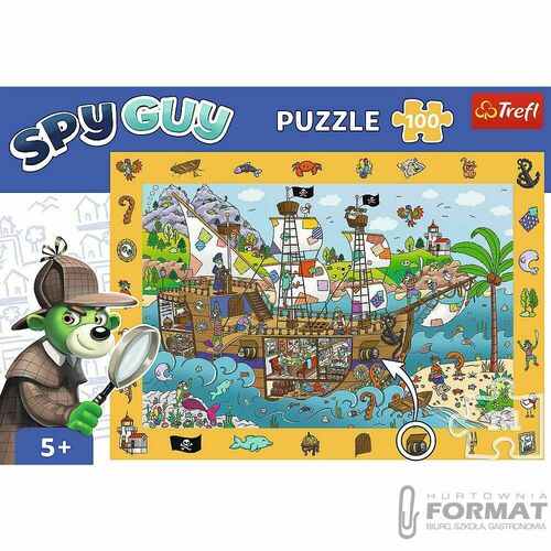 Puzzle Trefl Spy Guy - Statek Piracki (15594) 3