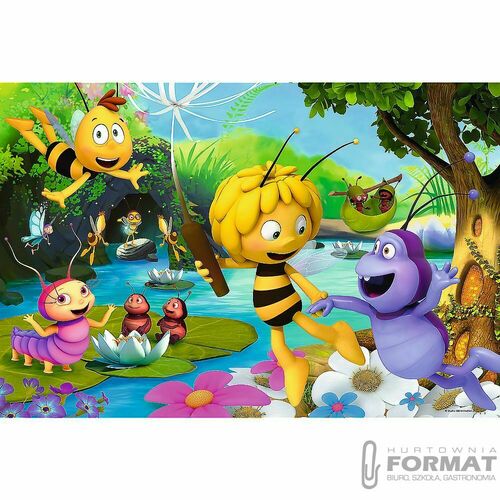 Puzzle 100 Pszczółka Maja i przyjaciele TREFL16361 2