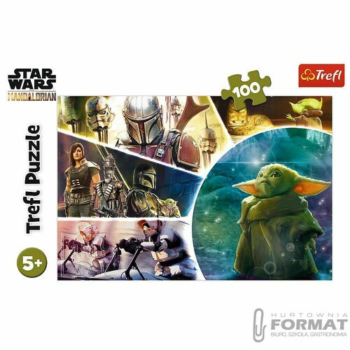 Puzzle 100el Baby, Yoda 16413 TREFL 4