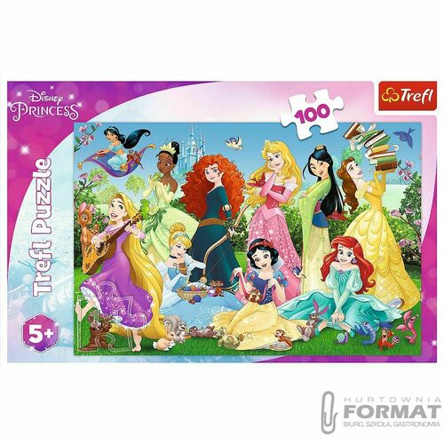 Puzzle 100el Czarujące Księżniczki 16417 Trefl 3