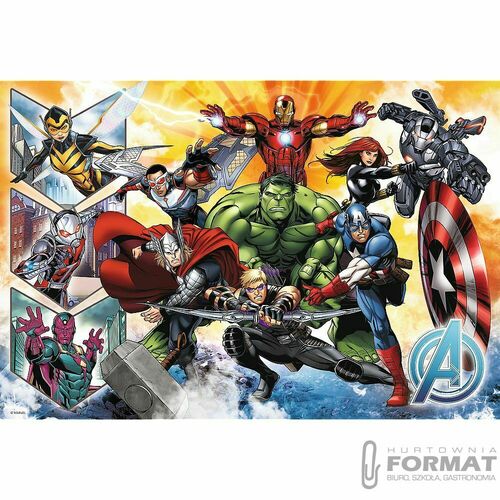 Puzzle 100el Siła Avengersów Marvel 16431 Trefl 2