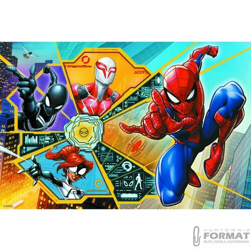 Puzzle 60el W sieci Spiderman 17372 Trefl 2