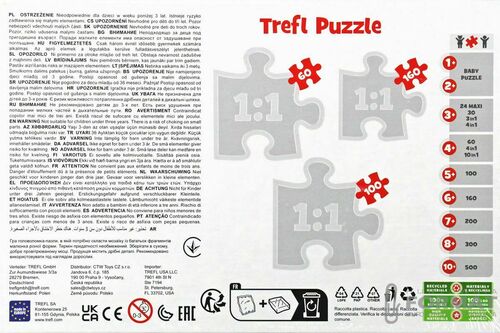 Puzzle 60el Sonic w akcji / Sonic The Headgehog 17 2
