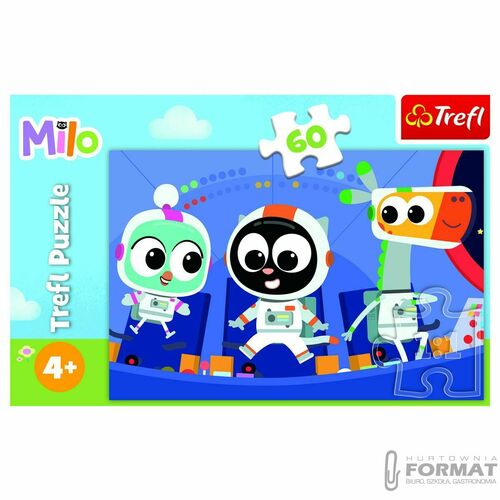 Puzzle Trefl Disney Czas poznać Milo 60 el. (17398) 3