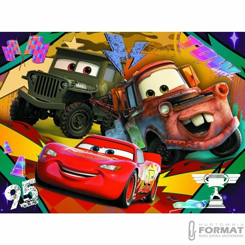 Puzzle 30el Cars 3 Rozpędzone samochody 18293 Tref 2