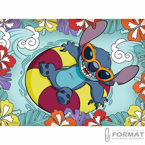 Puzzle 30el Lilo& Stitch na wakacjach TREFL 2
