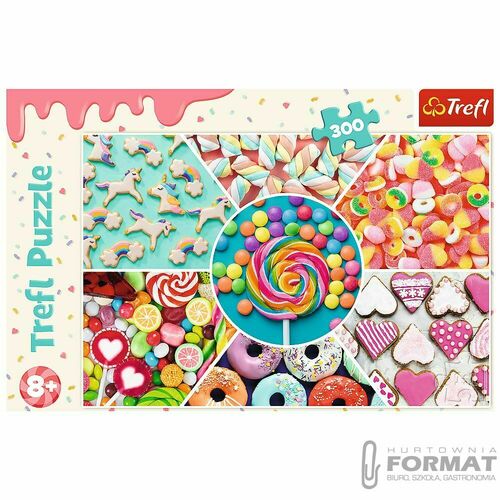 Puzzle 300el Słodkości 23004 Trefl 3