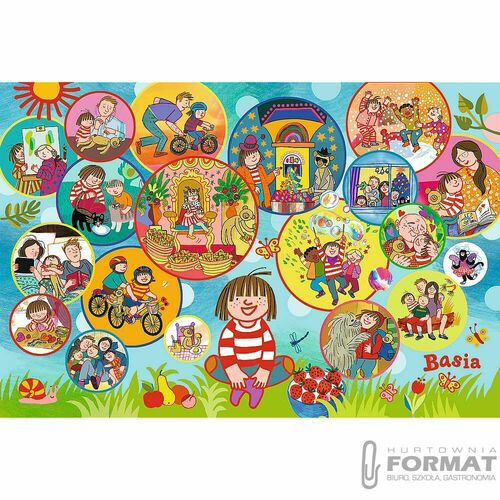 Puzzle 300el Wesoły dzień Basi / Harper Collins 23 2