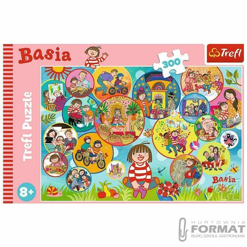 Puzzle 300el Wesoły dzień Basi / Harper Collins 23 3