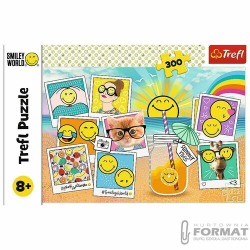 Puzzle Trefl Smiley na wakacjach 300 el. (23019) 3