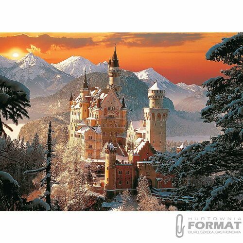 Puzzle 3000el zamek zimowy TREFL 2