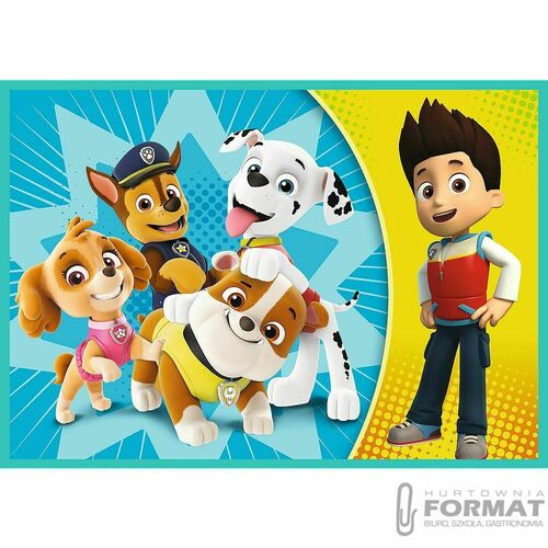 Puzzle 4w1 Wesoła ekipa Psiego Patrolu. Paw Patrol 3