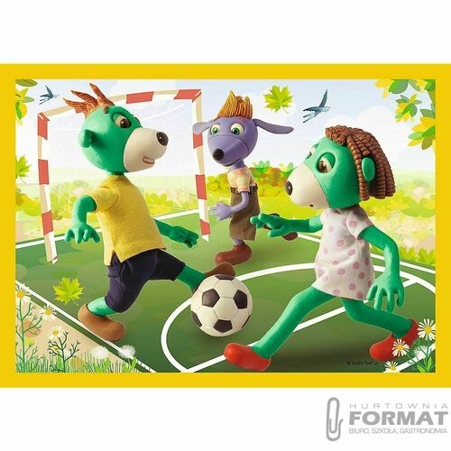 Puzzle 4w1 Wspólne zabawy Treflików. Rodzina Trefl 3