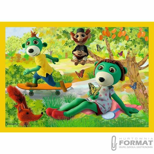 Puzzle 4w1 Wspólne zabawy Treflików. Rodzina Trefl 5