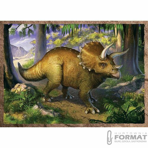 Puzzle 4w1 Ciekawe dinozaury 34383 Trefl 2