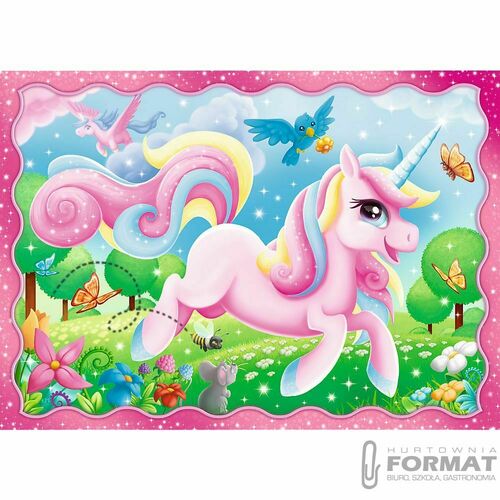 Puzzle 4w1 Jednorożce i magia 34389 Trefl 5
