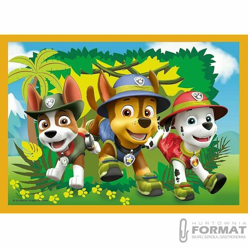 Puzzle 4w1 Wakacyjny Psi Patrol PAW PATROL 34395 T 3