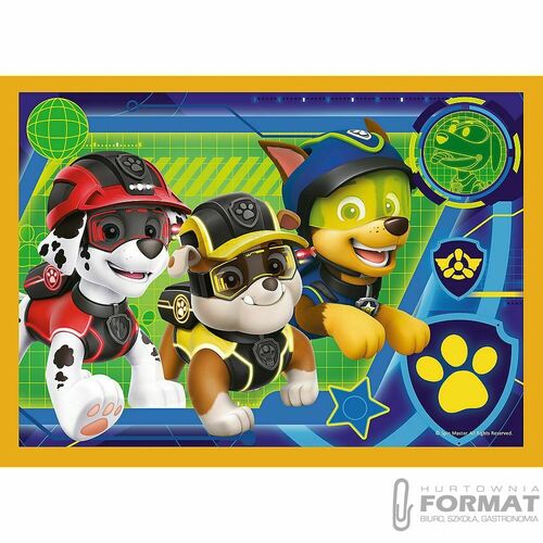 Puzzle 4w1 Wakacyjny Psi Patrol PAW PATROL 34395 T 4