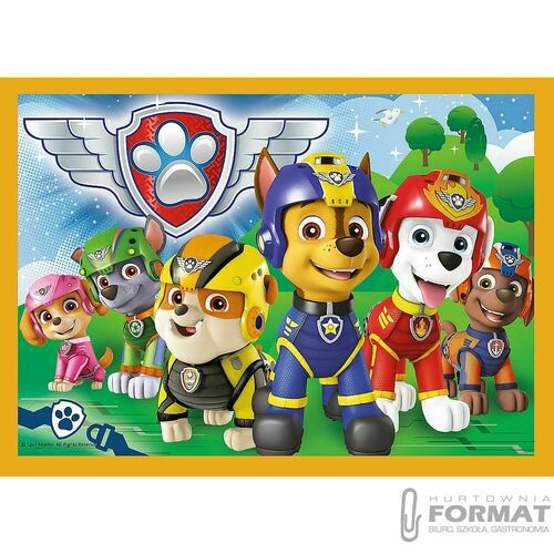 Puzzle 4w1 Wakacyjny Psi Patrol PAW PATROL 34395 T 5