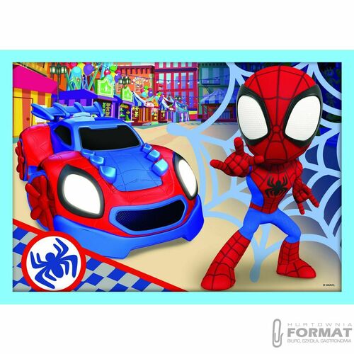 Puzzle 4w1 (12,15,20,24el) Ekipa Spiday'a Spiday i 2