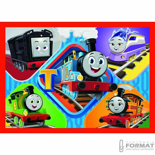 Puzzle 4w1 Odjazdowy Tomek 34619 Trefl 2
