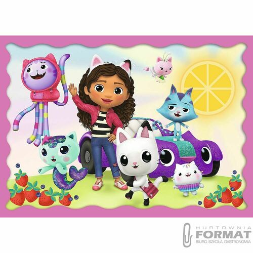 Puzzle Trefl Gabby's Dollhouse 4w1 el. (34620) 2