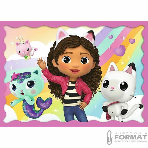 Puzzle Trefl Gabby's Dollhouse 4w1 el. (34620) 3