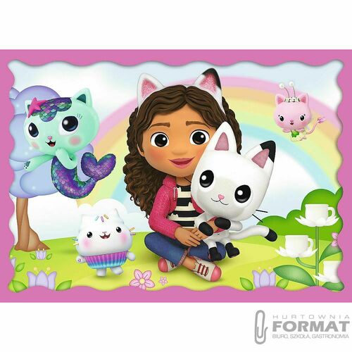 Puzzle Trefl Gabby's Dollhouse 4w1 el. (34620) 4