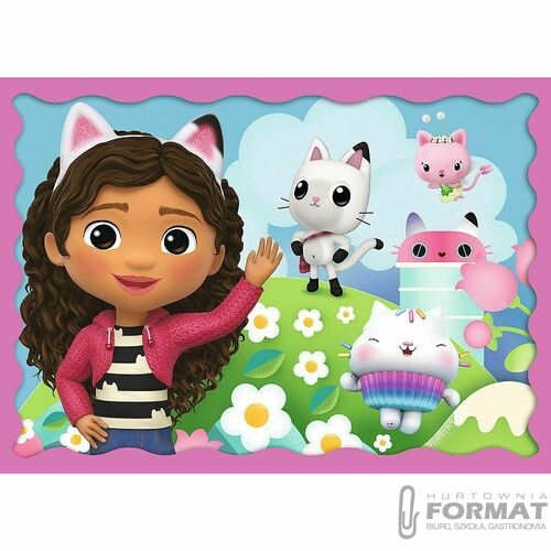 Puzzle Trefl Gabby's Dollhouse 4w1 el. (34620) 5