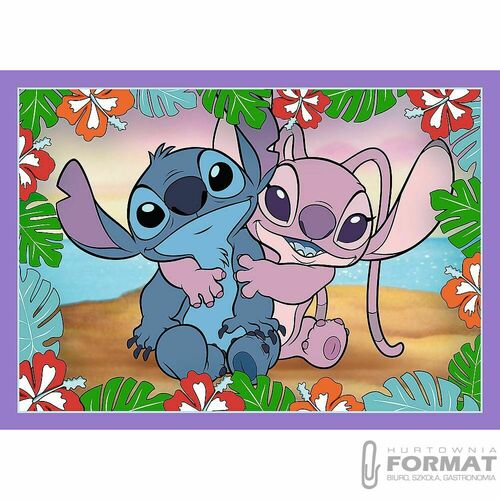 Puzzle Trefl Lilo&stitch 4w1 el. (34633) 2