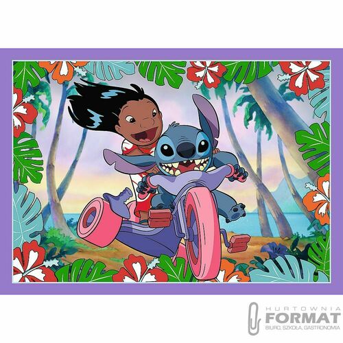 Puzzle Trefl Lilo&stitch 4w1 el. (34633) 4