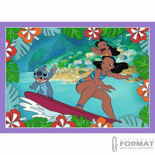 Puzzle Trefl Lilo&stitch 4w1 el. (34633) 5