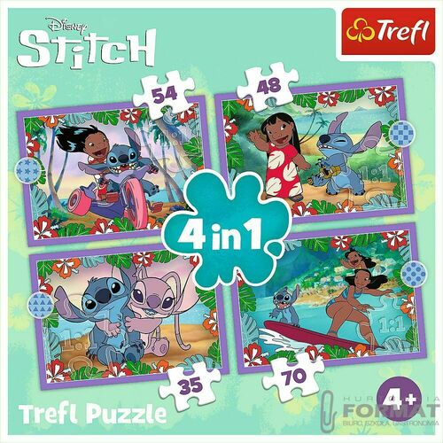 Puzzle Trefl Lilo&stitch 4w1 el. (34633) 6