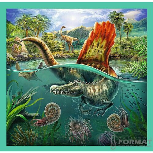 Puzzle 3w1 Niezwykły świat dinozaurów TREFL 2