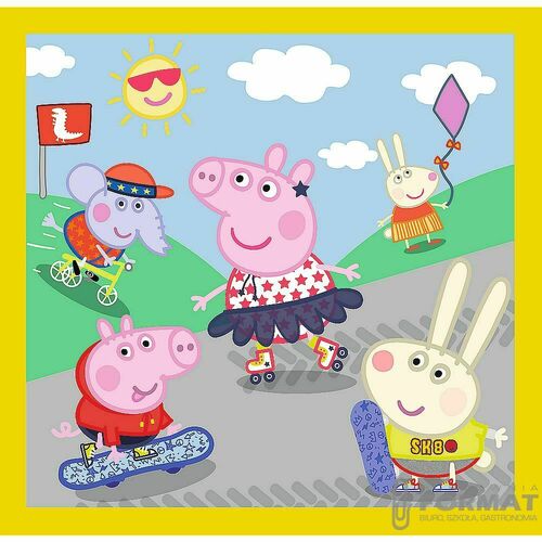 PUZZLE 3W1 WESOŁY DZIEŃ PEEPY 34849 2