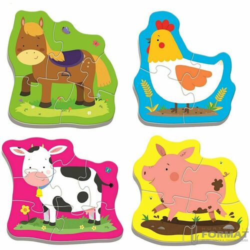 PUZZLE BABY ZWIERZĘTA NA WSI 36070 2