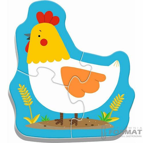 PUZZLE BABY ZWIERZĘTA NA WSI 36070 4