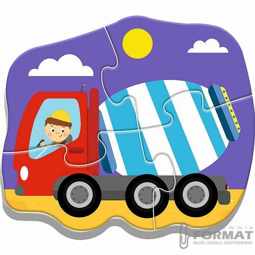 PUZZLE BABY POJAZDY BUDOWLANE 36072 3