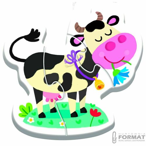 Puzzle Trefl puzzle baby classic Na farmie 18 el. (36127) 3