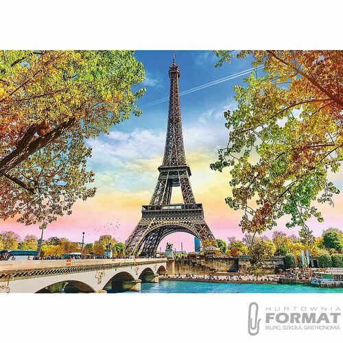 Puzzle 500 Romantyczny Paryż TREFL 37330 2