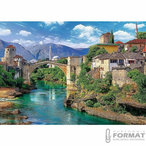 Puzzle 500 el. Stary Most w Mostarze Trefl 37333 2