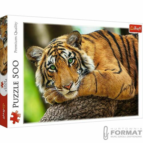 Puzzle 500el Portret tygrysa 37397 Trefl 2