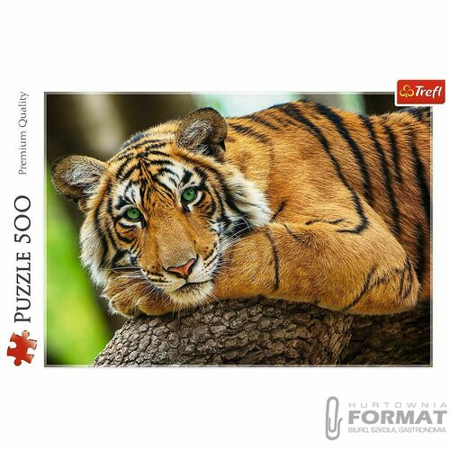 Puzzle 500el Portret tygrysa 37397 Trefl 4