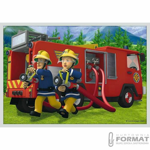 Puzzle 10w1 Strażak Sam. Poznaj ekipę ratunkową St 7
