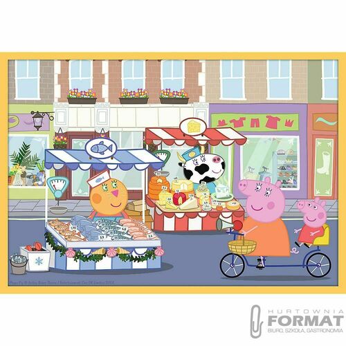 Puzzle 10w1 Poznaj Świnkę Peppę 90383 Trefl p6 3