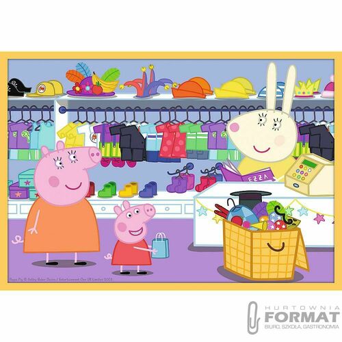 Puzzle 10w1 Poznaj Świnkę Peppę 90383 Trefl p6 4