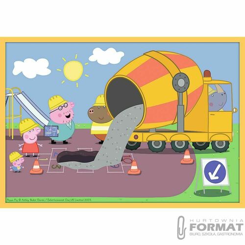 Puzzle 10w1 Poznaj Świnkę Peppę 90383 Trefl p6 5