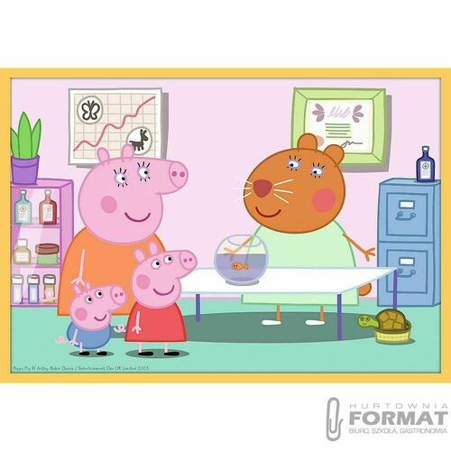 Puzzle 10w1 Poznaj Świnkę Peppę 90383 Trefl p6 7