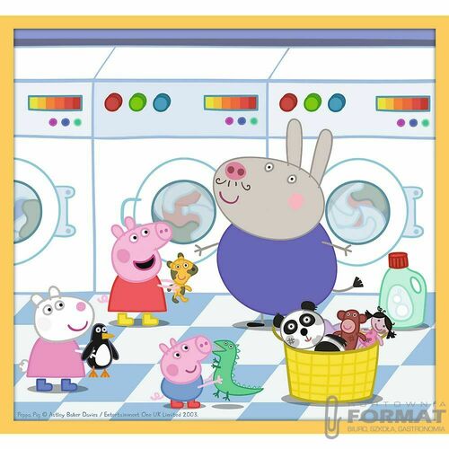 Puzzle 10w1 Poznaj Świnkę Peppę 90383 Trefl p6 9