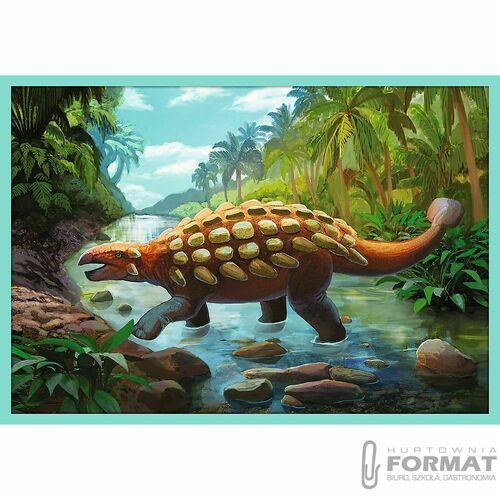 Puzzle 10w1 W świecie dinozaurów 90390 Trefl 6